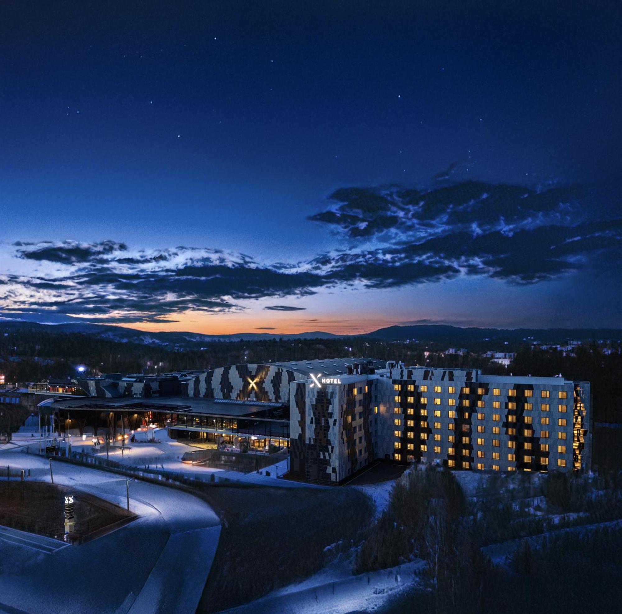 X Hotel Skjetten Exterior photo